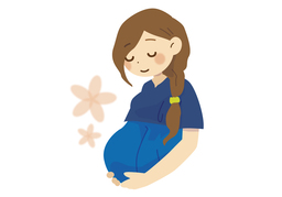 have a babyのイラスト